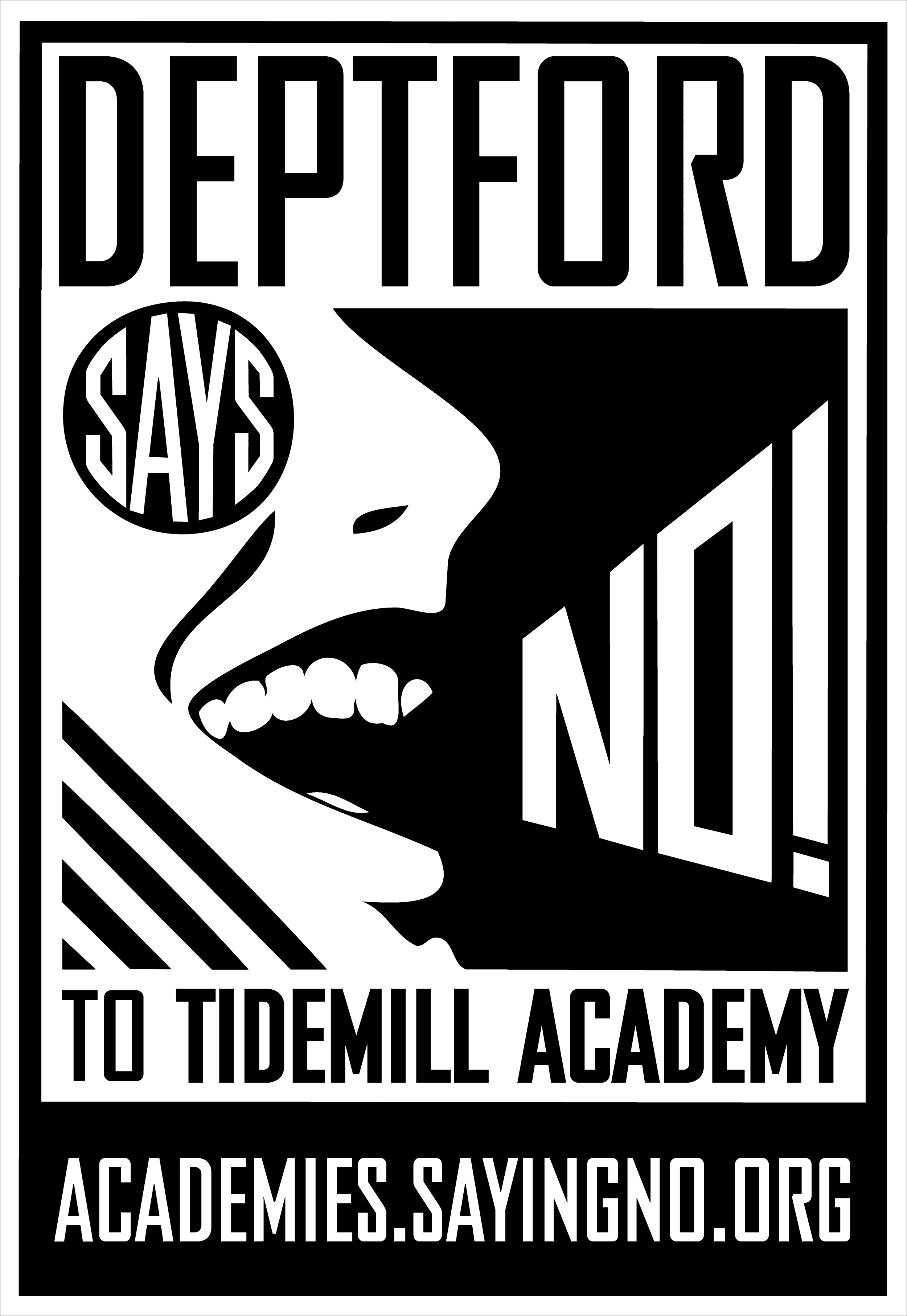 Saying no_A1 poster